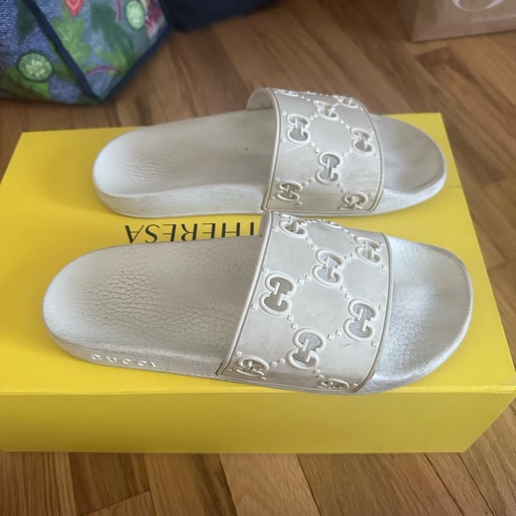 Authentic Gucci Slides - Picture 2 of 7